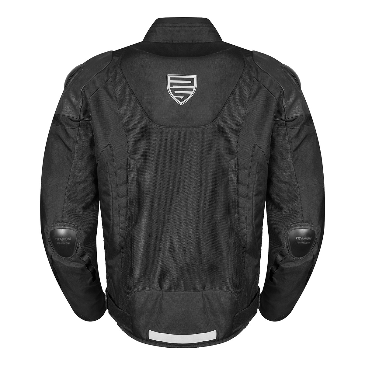 Prosev 195 Gp Knight Hörgüçlü Korumalı Motosiklet Montu (Siyah)